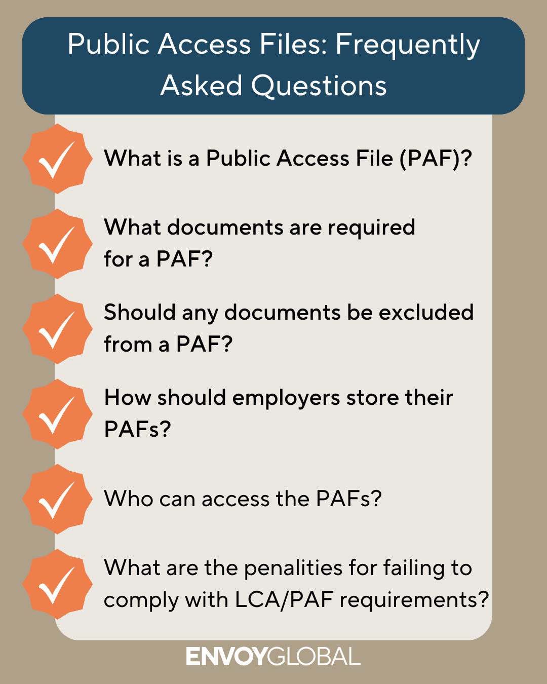 Public Access Files are an important part of the U.S. immigration process, especially when it comes to LCA requirements. 