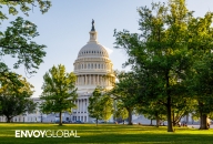 U.S. capital building exterior, representing PERM and prevailing wage processing updates for employment-based immigration.